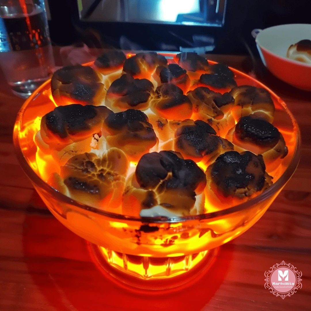 lava muckbang desszert recepttel